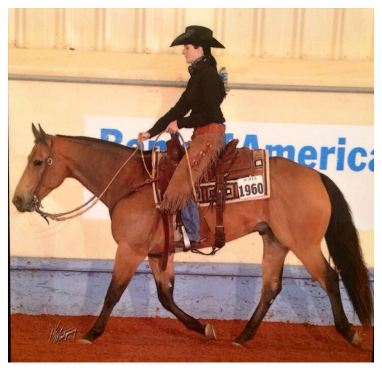 Image showing appropriate dress for horse event