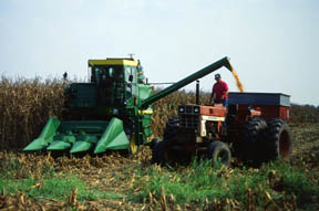 Equipment for planting and harvesting bio-pharm crops.