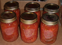 Canning Tomato and Tomato Products