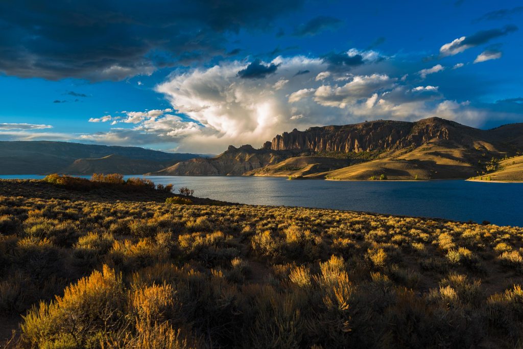 Blue Mesa Reservoir near Gunnison, Colorado