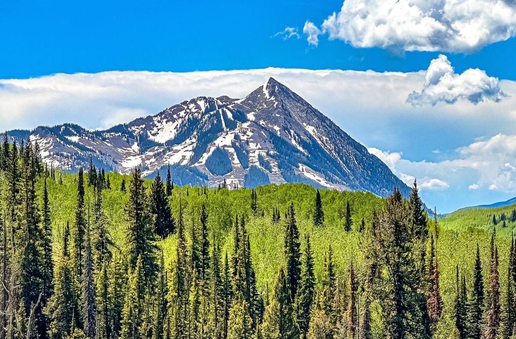 Crested Butte in Gunnison County, Colorado