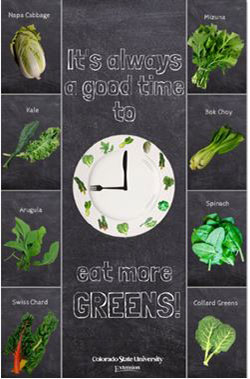 Eat more greens!