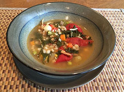Chicken Soup with Kale
