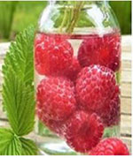 berry infused water