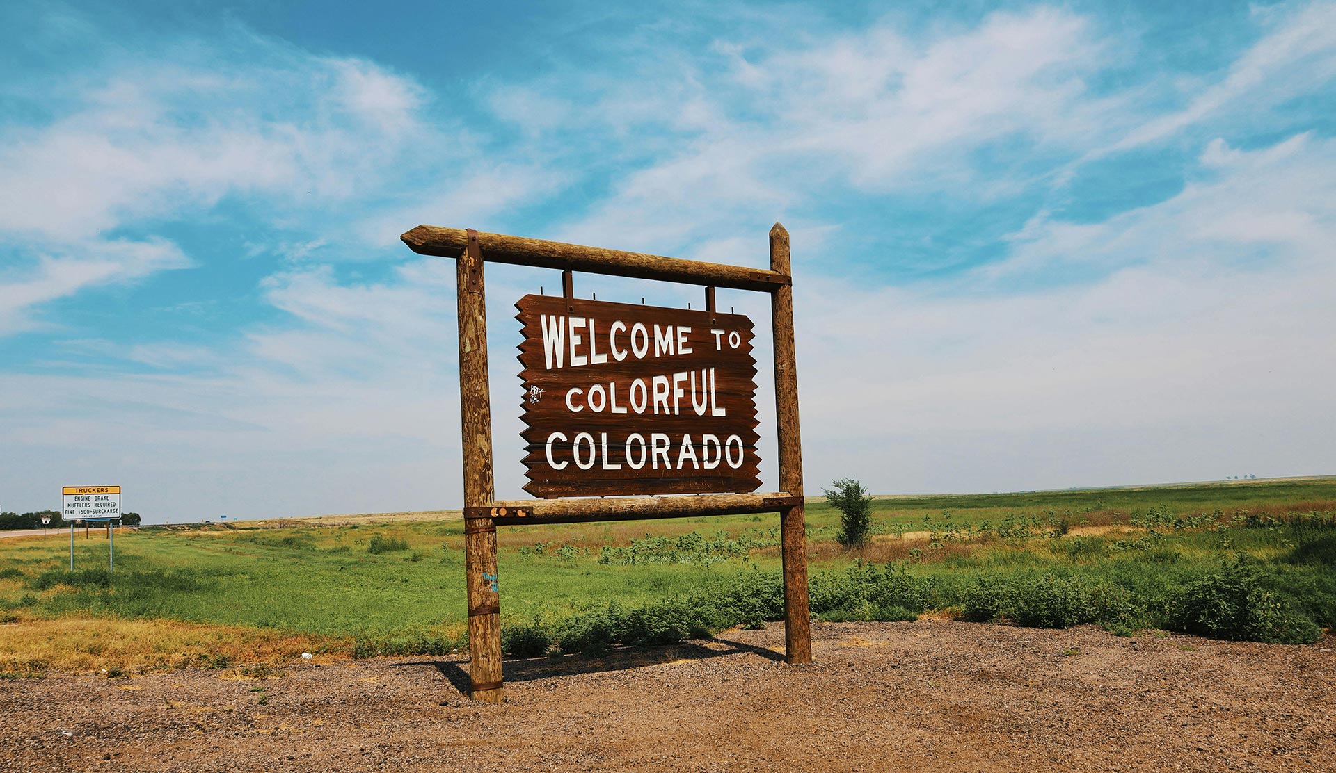 Welcome to Colorful Colorado sign