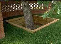 Tree wells cannot compensate for the addition of soil over tree roots.